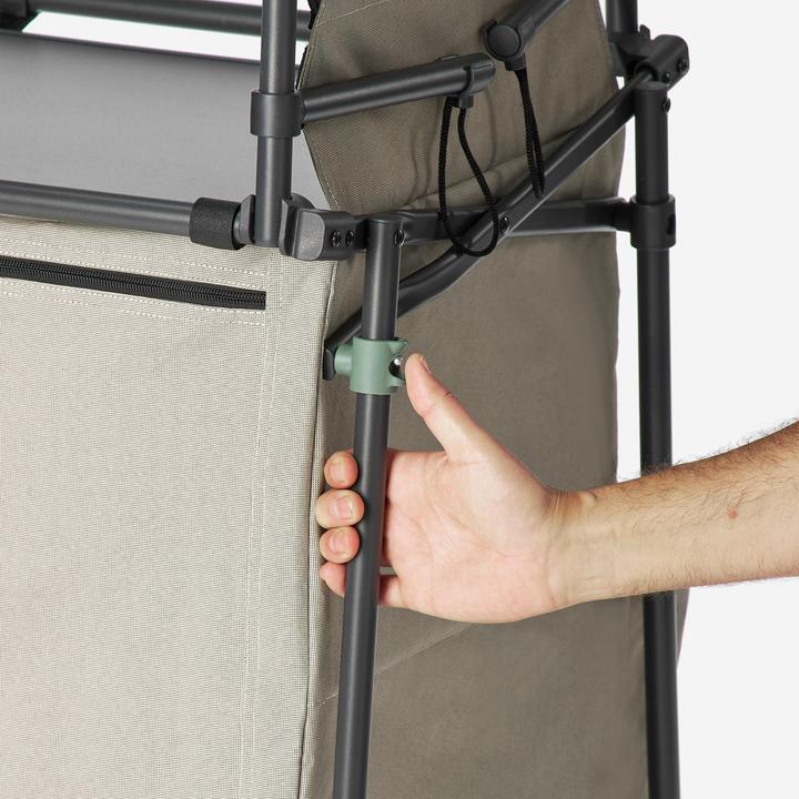 Actual product image Quechua Küchenmöbel XL faltbar kompakt Camping