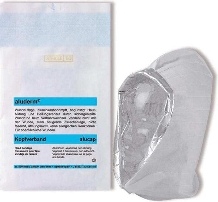 Image du produit Söhngen aluderm- alucap charlotte à pansement pour la tête, à l'unité, en emballage stérile