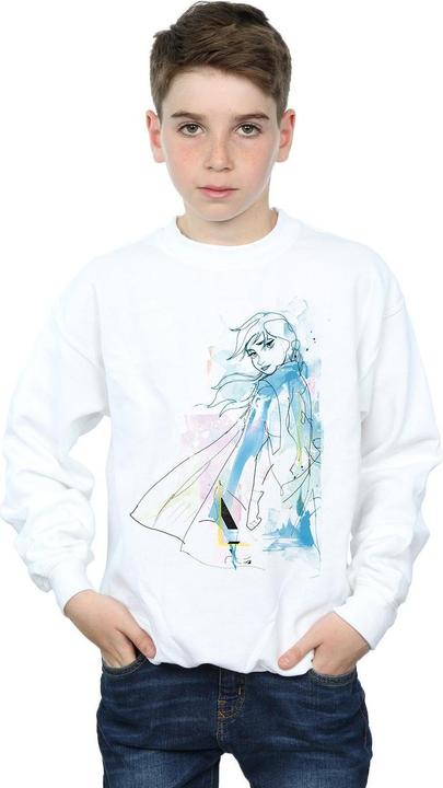 Immagine prodotto Disney Frozen 2 Anna Watercolour Sketch Felpa Ragazzi (152, 158)