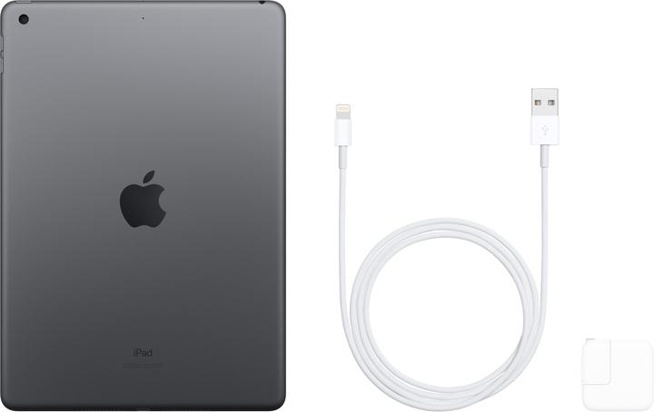 Actual product image Apple iPad (2019) (WLAN only, 10.20", 128 GB, Space Grey)