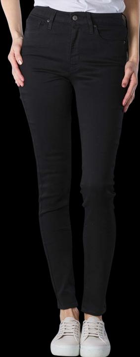 Actual product image Levis 721 Jeans High Rise Skinny soft black (W33/L32)