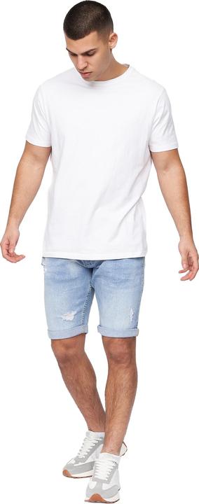 Produktbild Crosshatch Mens Riptrey Abraised Denim Shorts (38)
