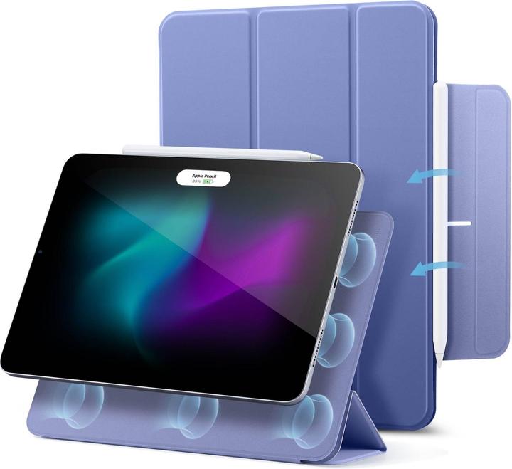 Actual product image ESR Rebound Magnetic Case (iPad Air 13 2024 (M2), iPad Pro 12.9 2021 (5th Gen), iPad Pro 12.9 2022 (6th Gen), iPad Pro 12.9 2020 (4. Gen))