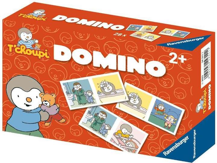 Actual product image Ravensburger Domino T'Choupi (French)