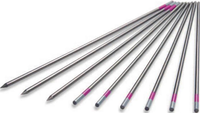 Image du produit Litty Électrode tungstène LYMOX LUXÂ® D.2,4mm L.175mm rose-gris