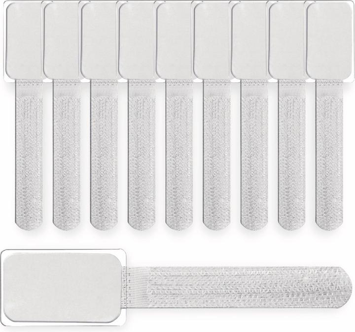 Label-the-cable LTC Mini Velcro Cable Ties, pack of 10 (Velcro cable ties, 90 mm, 10 pcs.)