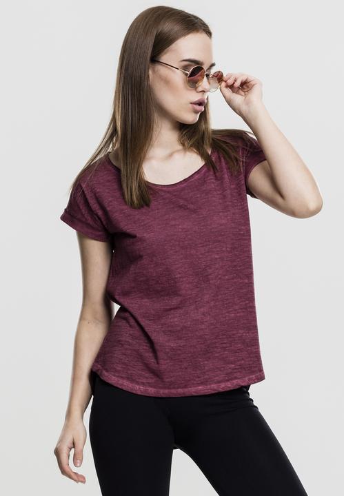 Immagine prodotto Urban Classics Tee lungo da donna a forma di schienale con tintura spray (XS)