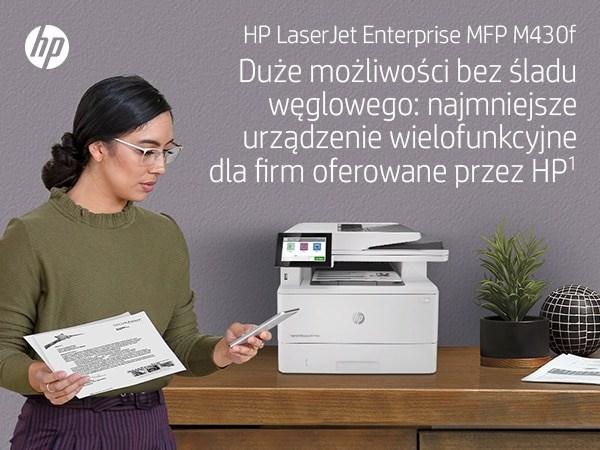 Actual product image HP LaserJet Enterprise MFP M430f (Laser, Black and white)