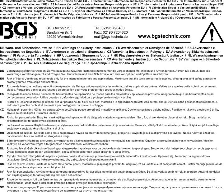 Produktbild BGS Reparatursatz für Lambdasonden-Gewinde