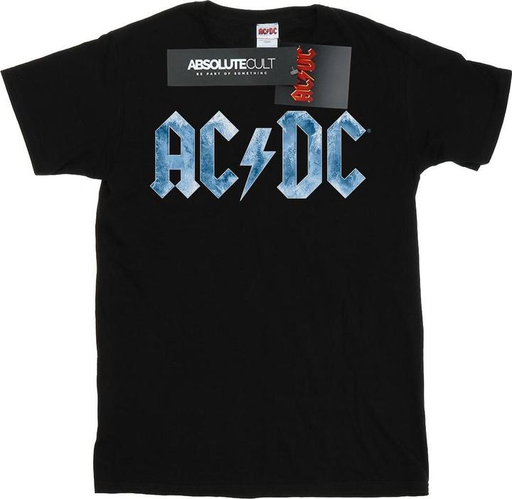 Immagine prodotto AC/DC T-shirt con logo Blue Ice da bambina in cotone (128)