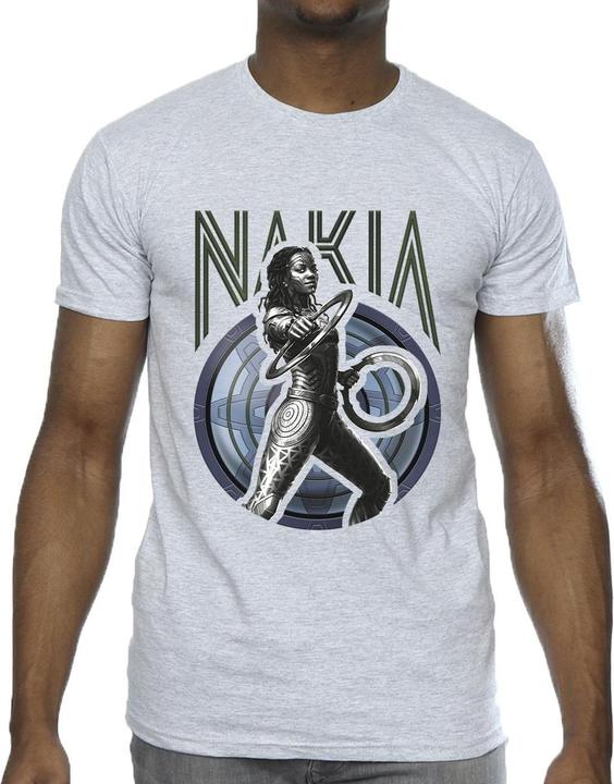 Image du produit - T-shirt WAKANDA FOREVER NAKIA SHIELD - Homme (4XL)