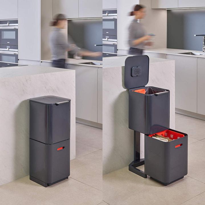 Produktbild Joseph Joseph Mülltrennsystem TOTEM COMPACT graphit (40 l)