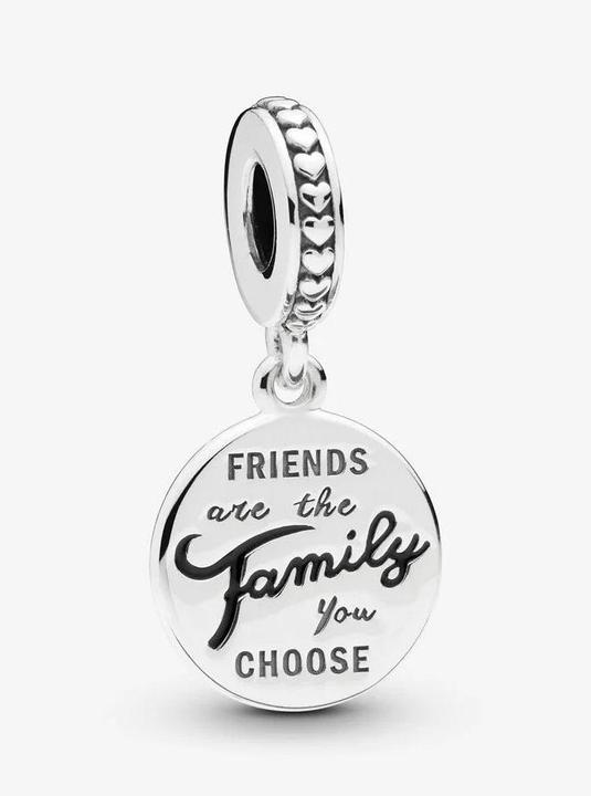 Actual product image Pandora Friends are Family (Silver 925, Enamel)