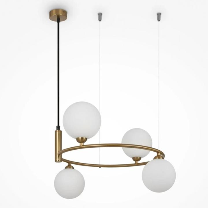 Immagine prodotto Maytoni Luce a sospensione ad anello, luce a sospensione 4x G9 in ottone (G9)