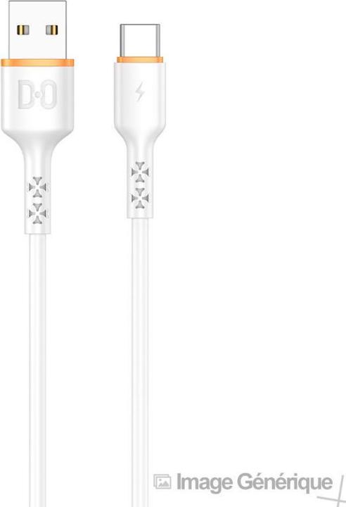 Produktbild No Name Kabel uniwersalny USB Typ C BOX HD2 bialy/white (1 m, USB 3.2 Gen 1)