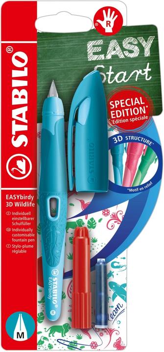 Image du produit STABILO Stylo plume EASYbirdy 3D Wildlife Special Edition (Bleu, 1 x)