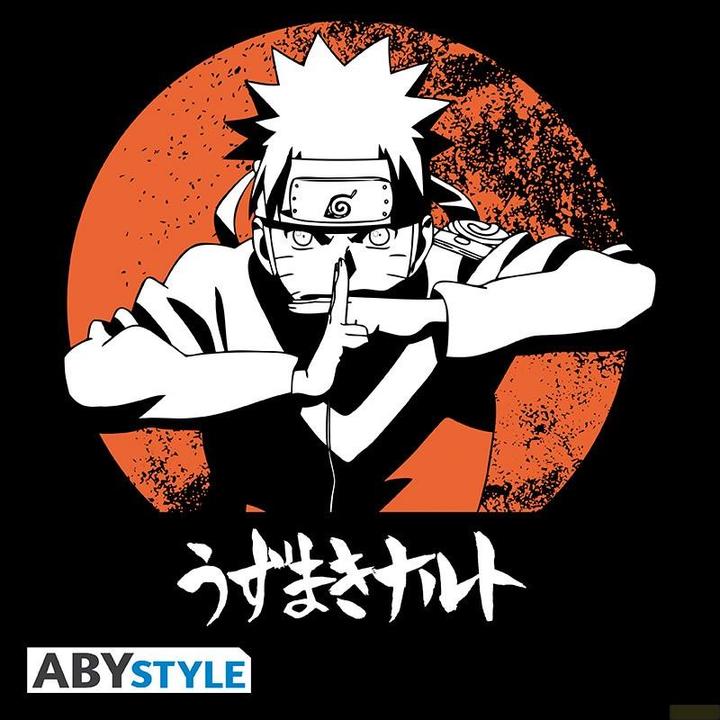 Produktbild ABYstyle NARUTO SHIPPUDEN - Tshirt Naruto man SS black - basic (XL)