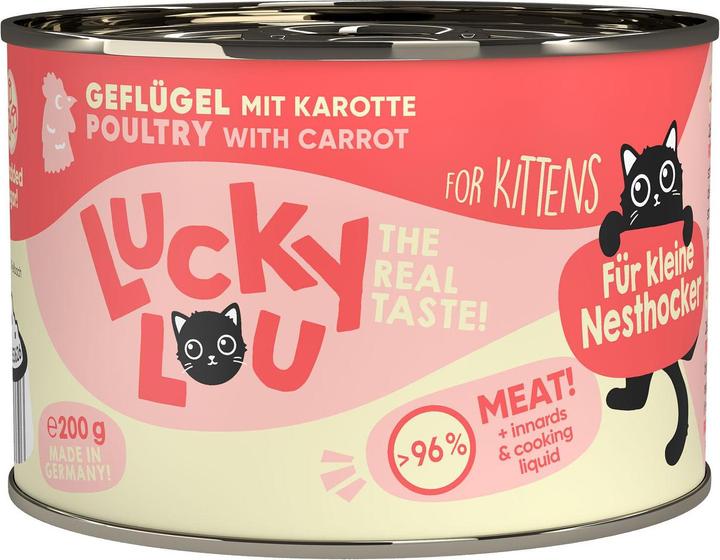 Produktbild Lucky Lou Katzen-Nassfutter (Junior, 1 Stk., 200 g)