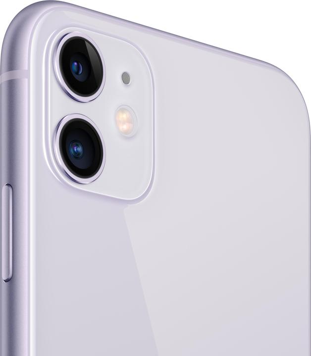 Actual product image Apple iPhone 11 (128 GB, Purple, 6.10", SIM + eSIM, 12 Mpx, 4G)