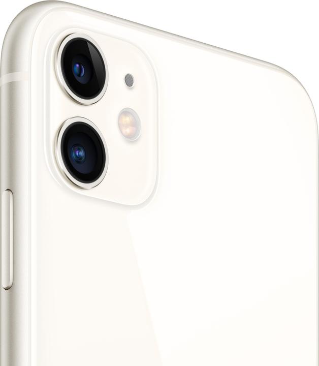 Productafbeelding Apple iPhone 11 (128 GB, Wit, 6.10", SIM + eSIM, 12 Mpx, 4G)