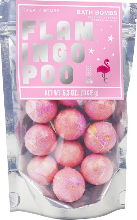 Immagine prodotto Gift Republic Bombe da bagno frizzanti Flamingo Poo (Bombe da bagno)