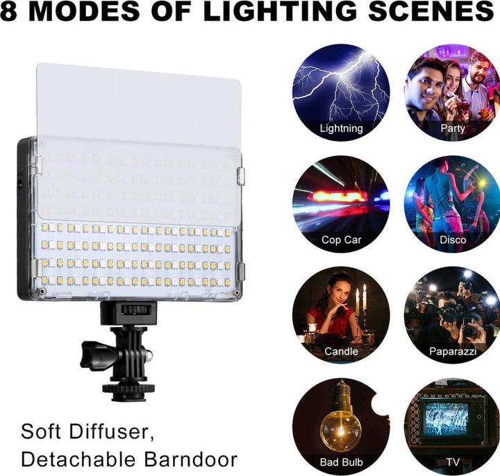 Image du produit GVM RGB-10S (Lumière vidéo, Panneaux lumineux)