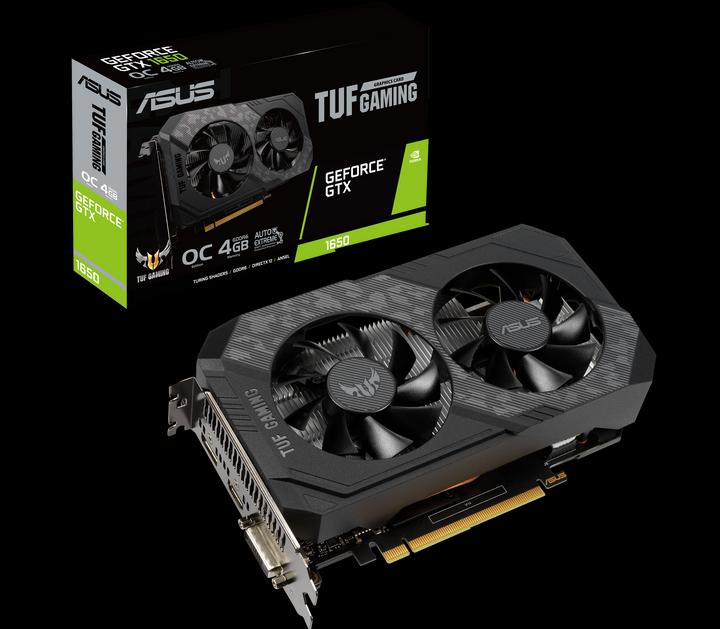 Produktbild ASUS GeForce GTX1650 4GB TUF O4GD6 (4 GB)
