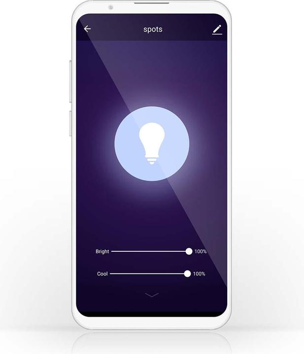 Immagine prodotto Nedis WIFILRW10E14 SmartLife Lampadina LED WLAN E14 470 lm 4,9 W Bianco caldo o freddo 2700 - 6500 K (E14, 4.90 W, 470 lm, 1 x, F)