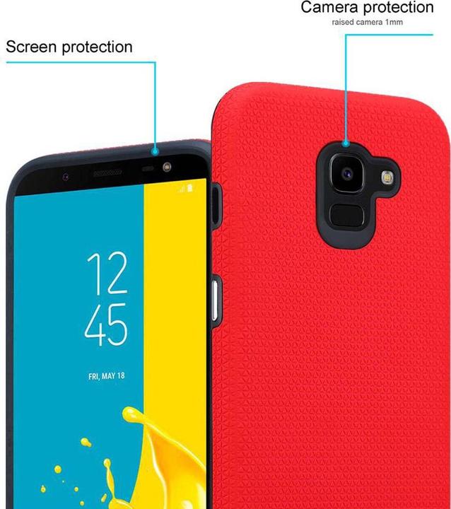 Image du produit Cadorabo Couverture triangulaire hybride (Samsung Galaxy J6 (2018))