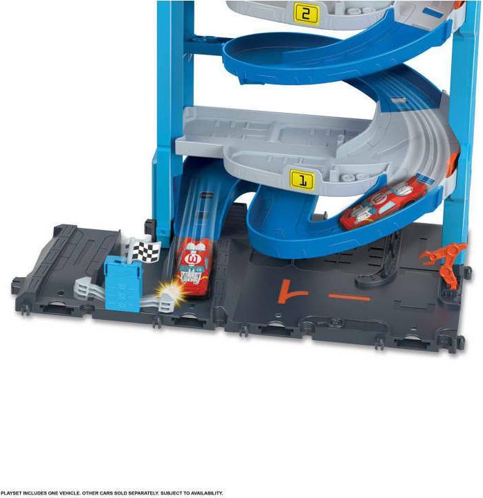 Produktbild Hot Wheels City 2-in-1-Rennturm Spielset