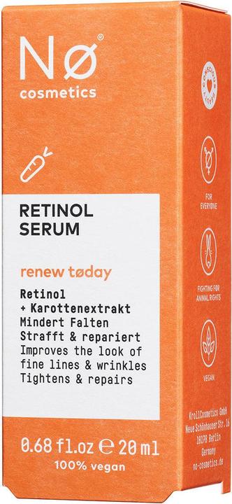 Actual product image Nø Cosmetics renew tøday Retinol Serum (20 ml)