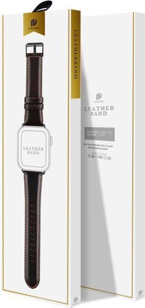 Produktbild Dux Ducis Business Series Echtleder Ersatz Armband (40 mm, 38 mm, 41 mm, Echtleder, Apple Watch Series 1, Apple Watch Series 2, Apple Watch Series 3, Apple Watch Series 4, Apple Watch Series 5, Apple Watch Series 6, Apple Watch Series 7, Apple Watch Series 8, Apple Watch Series 9, Apple Watch SE)