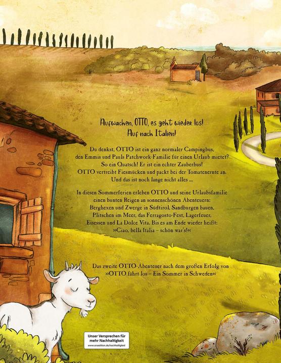 Image du produit OTTO fährt los! Ein Sommer in Italien (Allemand, Madlen Ottenschläger, Stefanie Reich, 2024)