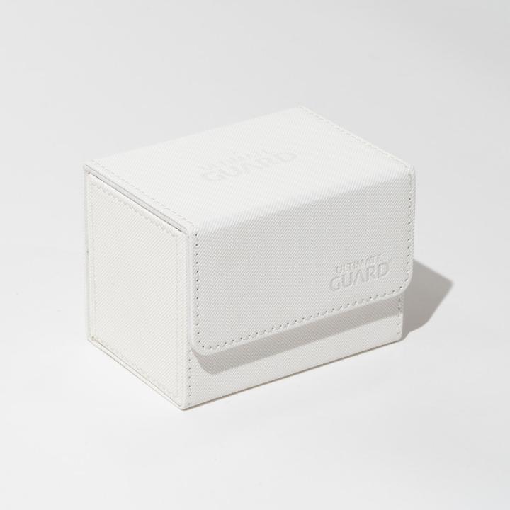Produktbild Ultimate Guard Kartenbox XenoSkin Sidewinder Monocolor 80+ Weiss