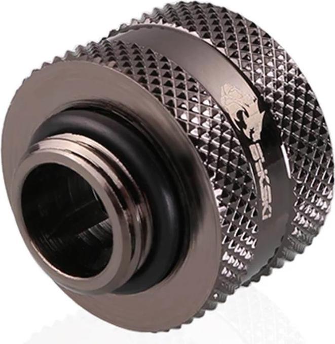 Produktbild Bykski B-HTJV2-L16-BN HardTube 16mm Anschraubt??lle V2 - Black Nickel