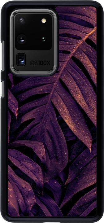 Actual product image PhoneLook Coque Purple Light Leaves (Samsung Galaxy S20 Ultra)
