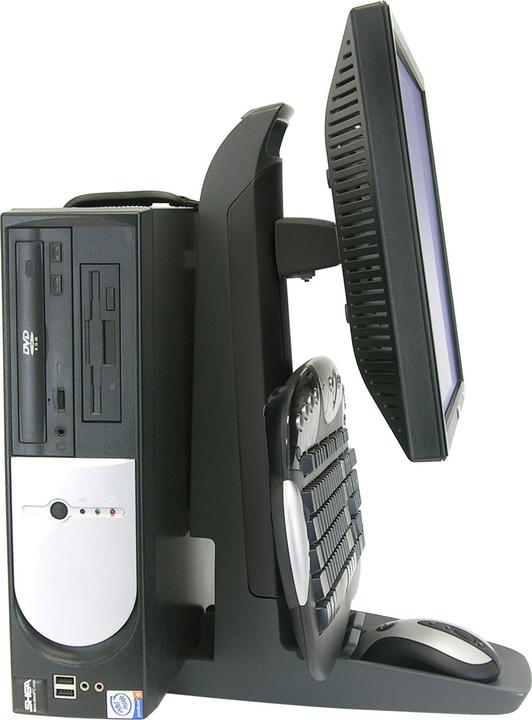 Immagine prodotto Ergotron Supporto per monitor Neo-Flex con tecnologia CF brevettata (Tavolo, 24")