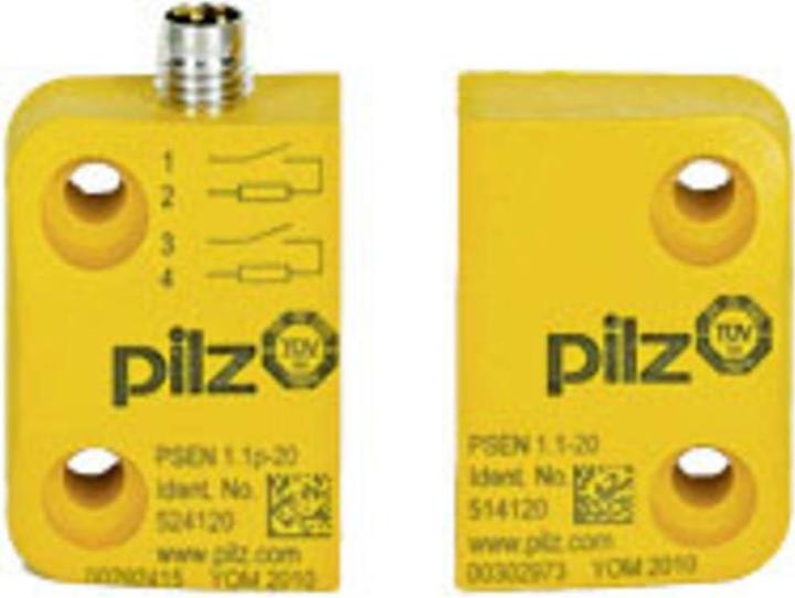Actual product image Pilz Non-cont square safety sw.,8mm sw/dist