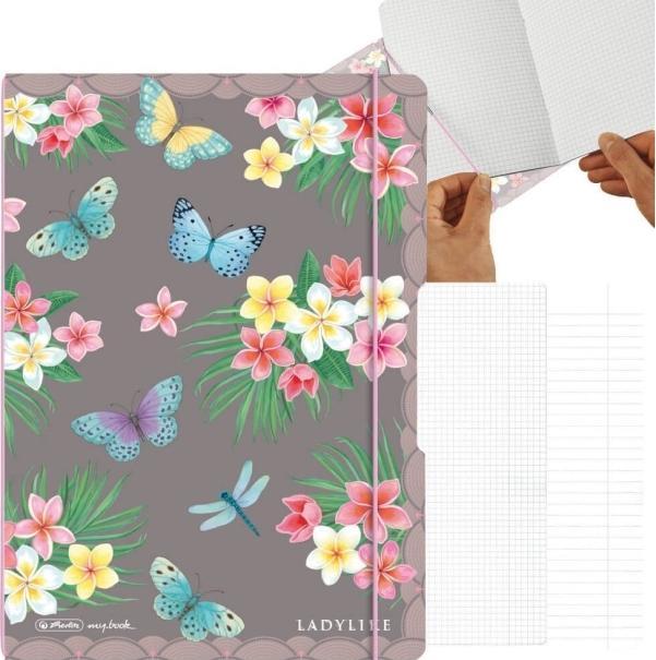 Immagine prodotto Herlitz my.book quaderno flex A4 80 fogli multicolore (A4, Punteggiato, Quadretti, Copertina morbida)