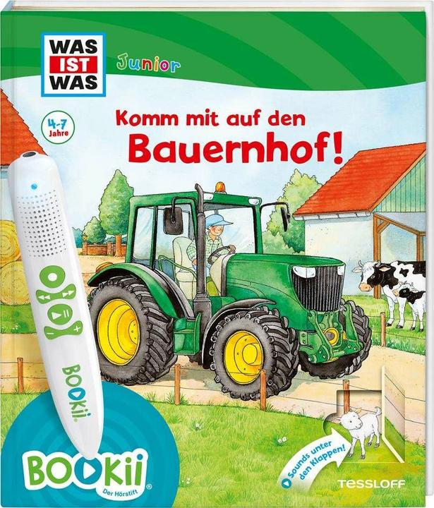 WAS IST WAS Junior Komm mit auf den Bauernhof! (Deutsch, Martin Lickleder, Claudia Kaiser, Silke Voigt, 2018)
