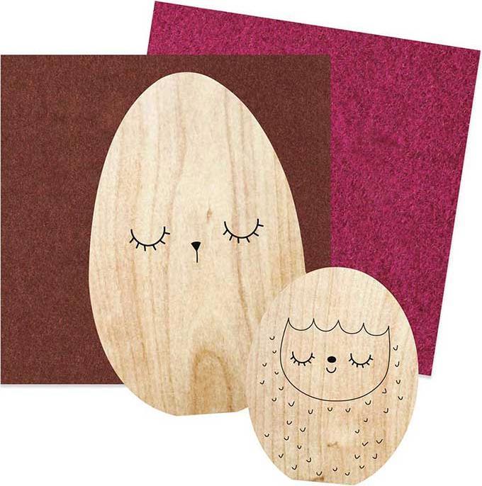 Immagine prodotto Ma pochette d'artiste / Mes Jolis Oeufs En Bois à décorer