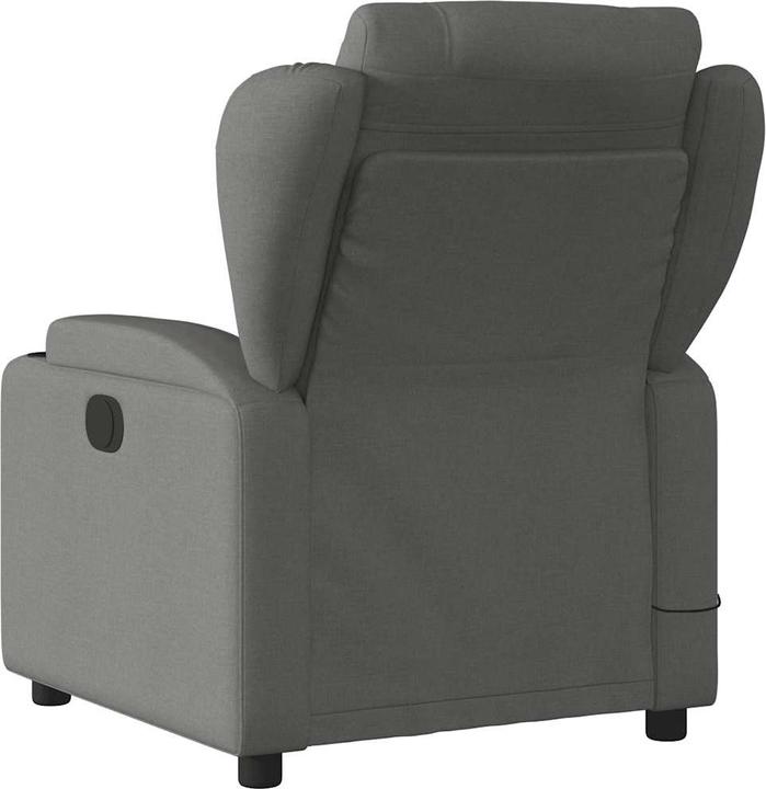 Image du produit VidaXL Fauteuil de massage gris foncé Tissu,Couleur : gris foncé,Matériaux