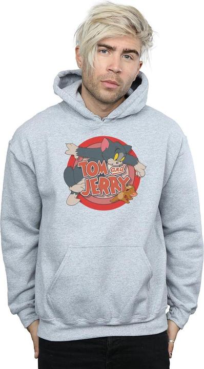 Actual product image Tom & Jerry Mens Classic Catch Hoodie (XL)