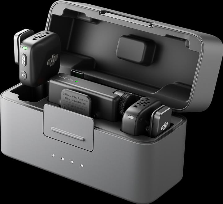Produktbild DJI Mic Mini (2 TX + 1 RX + Charging Case)