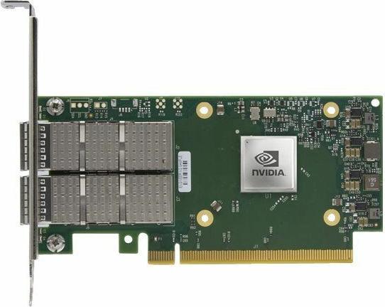 Mellanox Single Port 100GbE NVIDIA ConnectX -6 Dx EN PCIe 4.0 x16 wo/crypto secure boot - (PCI Express 4.0 x16)