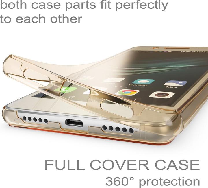 Immagine prodotto Nalia caso del telefono cellulare a 360 gradi (Huawei P9 Lite)