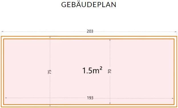 Produktbild Spa Solutions Bolthouse Fahrradbox 203cm x 75cm