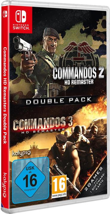Actual product image Commandos 2 & 3: HD Remaster Double Pack (Switch, DE)