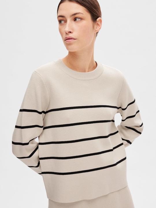 Produktbild Selected Femme Langärmeliger Baumwoll Strickpullover (XXL)