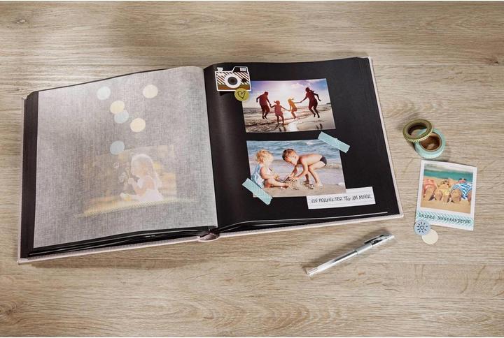 Image du produit Walther Design Fun 30x30 100 noir p. Album de livres FA308R (30 x 30 cm)
